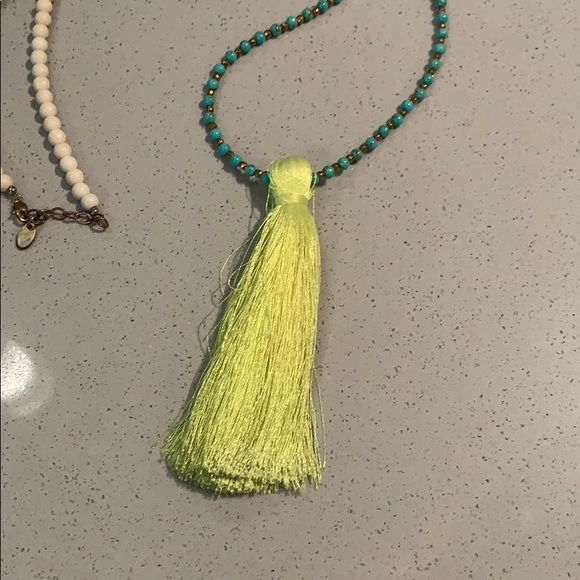 Statement tassel necklace - Picture 3 of 3